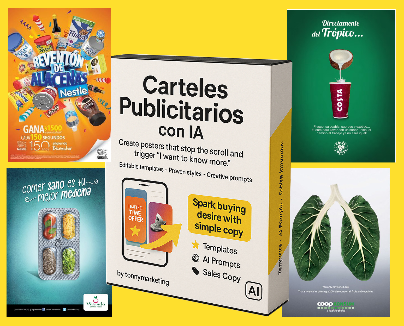 Carteles Publicitarios con IA